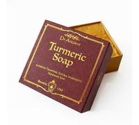 Turmeric Soap Bar - Signature Gift Box Edition - Handmade Botanical Soap with Natural Oils - 140g Luxury Self-Care Gift