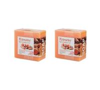 Turmeric Soap, Handmade Piece for Face & Body, Turmeric Kojic Acid Soap, Natural Turmeric Soap, Cleans Pores, Acne Remover, Moisturises & Cleans the Skin, for All Skin Types, Pack of 2