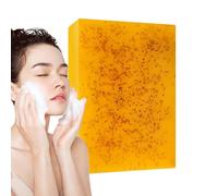 Turmeric Soap, Ko-jic A-cid Soap, Gloo-my Skin With V i-ta-min C Rich Lather Cleanses Without Drying The Skin, Safety And Easy To Use 8/6/2cm For Men,women