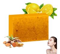 Turmeric Soap,Turmeric Kojic Acid Soap,Tumeric Cleansing Bath Soap,Skin Brightening Moisturizing Soothing Soap,Turmeric Soap Bar For Face And Body