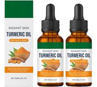 Turmeric Spots Lightening Oil,Hyperpigmentation Turmeric Glow Serum,Hydrate Deeply Oil,Moisturises and Illuminates,for All Skin Type