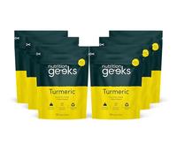 Turmeric Tablets 2000mg with Black Pepper & Ginger - 720 High Strength Curcumin Supplements (12 Months Supply) - Easy Swallow Tablets (Not Turmeric Capsules or Powder) - Vegan - UK Made