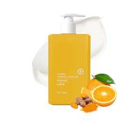 Turmeric Vitamin C Body Lotion UK - Fragrance Body Skin Care - Brightening Moisturiser for Dull Skin - Organic Night Repair Cream with Fast Absorption - Non-Greasy Summer Glow Lotion for Women 300 G