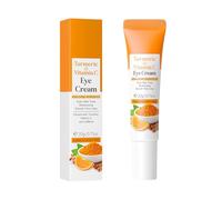 Turmeric Vitamin C Eye Cream, Lightweight Hydrating Eye Cream for Fine Lines and Dark Circles, Gentle Formula for All Skin Types, Day and Night Care 20g (1PC)