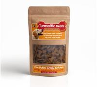 TURMERIFIC TREATS - Delicious Dog Treats with Turmeric for Hip & Joint Health - "Paw Lickin' Crispy Chicken" Flavour that your dog will LOVE!