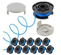 TURMIN Strimmer Spool Compatible with Ryobi One+AC14RL3A, 14 Pack Autofeed Strimmer Line Replacement for Ryobi 18V 24V 40V,0.065" 11ft