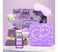 TURMTF Spa Skin Care Basket Gifts kit for Mom 9Pcs, Mother's Day Anniversary Birthday Gift for Mom from Daughter Son, Luxury Gift Basket for Mohter Day