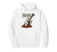 Turn Dirt Into Magic Gardening Quote Magical Funny Pullover Hoodie