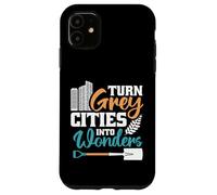 Turn Grey Cities Into Wonders Urban Farming Case for iPhone 11
