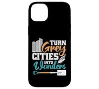 Turn Grey Cities Into Wonders Urban Farming Case for iPhone 14 Plus
