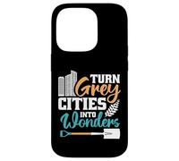 Turn Grey Cities Into Wonders Urban Farming Case for iPhone 14 Pro