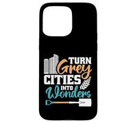 Turn Grey Cities Into Wonders Urban Farming Case for iPhone 15 Pro Max