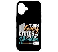 Turn Grey Cities Into Wonders Urban Farming Case for iPhone 16