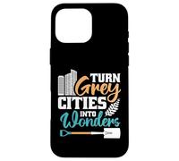 Turn Grey Cities Into Wonders Urban Farming Case for iPhone 16 Pro Max
