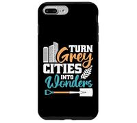 Turn Grey Cities Into Wonders Urban Farming Case for iPhone 7 Plus/8 Plus