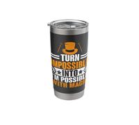 Turn 'Impossible' Into 'I'm Possible' with Magic Magician Stainless Steel Insulated Tumbler