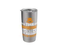 Turn 'Impossible' Into 'I'm Possible' with Magic Magician Stainless Steel Insulated Tumbler