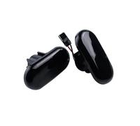 Turn Indicator Lights For Dacia For Duster For Logan 2x Black Lens Side Marker Indicator LED Repeater Light