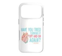Turn it off and on again Adenosine Cardiac Nurse Case for iPhone 17 Pro
