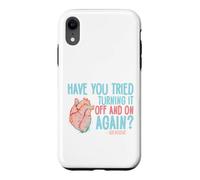 Turn it off and on again Adenosine Cardiac Nurse Case for iPhone XR