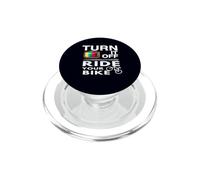 Turn It Off Ride Your Bike Funny Bicycle Ride Lovers Costume PopSockets PopGrip for MagSafe