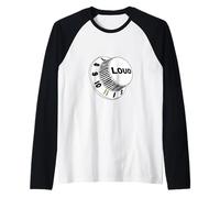 Turn It Up to Eleven/Amp 11 / Loud Music/Crank it Up Raglan Baseball Tee