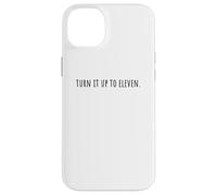 Turn It Up to Eleven Minimalist Music Quote Design Case for iPhone 14 Plus