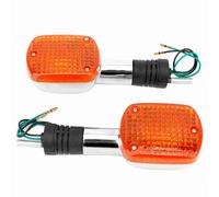 Turn Light LED Turn Light Motorcycle Turn Light for 8mm Indicator Blinker Lamps LED Front Rear ABS Aluminum Housing Direction Indicator Replacement Fit Motorcycle Scooter