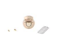 Turn Lock Clasps Turn Lock Twist Lock Round Clasp Metal Clip for Handbag Wallet Purse Closure Twist Buckle Fastener