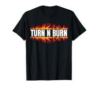 Turn N Burn, Put the Pedal to the Floor Value Graphic T-Shirt
