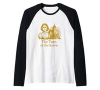 Turn of The Screw, a Haunting Tale Gothic Psychological Raglan Baseball Tee
