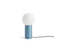 HAY LED table lamp TURN ON, blue, height 20 cm, dimmable