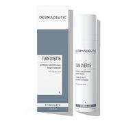 Turn Over 15 | Anti-Ageing Night Cream | 15% Glycolic Acid AHA | Anti-Wrinkle & Dark Spot, Blemish & Impurity Face Exfoliator | Concentrated Smoothing & Purifying Treatment | 40ml | Dermaceutic