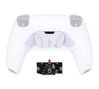 Turn RISE to RISE4 Kit - Redesigned Solid White K1 K2 K3 K4 Back Buttons Housing & Remap PCB Board for eXtremeRate RISE & RISE4 Remap kit - Controller & Other Accessories NOT Included