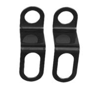 Turn Signal Indicator Relocation Holder - 2pcs Metal Motorcycle Rear Light Mount, and Adjustable | Easy Installation, Modified Bracket, Motorbike Accessories, Custom Bike Upgrade, Front Use