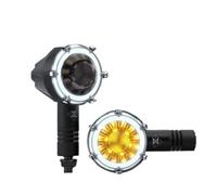 Turn Signal Indicator Universal Motorcycle Turn Signal Day-time&night-time Running Light Motorbike Front/Rear Direction Indicator