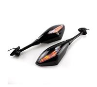 Turn Signal Integrated Mirrors Light For Hon&da CBR600RR 2003-2017 CBR1000RR For SUZUKI Motorcycle Wide View Rearview Mirror Rears Views Sides Mirrors