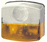 Turn signal lens Left with indicator 9EL 118 614-021 HELLA for CASE IH CS