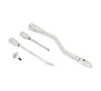 Turn Signal Lever & Shifter Kit: Electroplated Tilt Wheel Lever for Flaming River, Billet Specialties, Ididit & More (1967 1994 Columns)