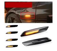 Turn Signal Light 2Pcs 12V Dynamic Side Turn Signal Lamps for BMW for 1 3 5 Series for E81 for E87 for E82 for E88 for E93 for E92 for E91 for E90 Tail Indicator Lighting(2pcs No Dynamic)