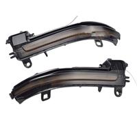 Turn Signal Light 2Pcs For BMW 1 2 3 4 Series For X1 F20 F22 F30 F34 F32 E84 I3 LED Dynamic Turn Signal Light Flowing Water Blinker Flashing Light Side Mirror Indicator(White-Yellow)