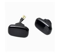 Turn Signal Light Assembly 2Pcs Dynamic LED Side Marker Lights 12V Flowing Turn Signal Light Repeater For Toyota For Corolla For Harrier For Yaris For Hilux(Black Lens)