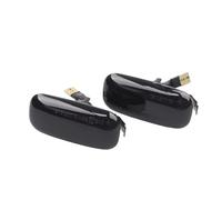 Turn Signal Light Car Dynamic Flashing Blinker Flowing Sequential Led For A3 S3 8P For A4 S4 RS4 B6 B7 B8 For A6 S6 RS6 For C5 C7 Indicator Lights(Dynamic Smoked)