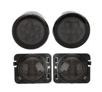 Turn Signal Light Car Front Bumper Led Fog Light Grille Light Turn Signal Side Marker Light Fender Lamp Kit For Jeep For Wrangler Jk 2007-2017
