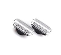 Turn Signal Light Compatible With Nissan For Frontier D40 2004-2015 2016 2017 2018 2019 Side Marker Lamp Turn Signal Light Corner Lights 26160AX000(Dynamic Crystal)