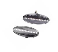 Turn Signal Light Compatible With Nissan For Note European Type 2006 2007 2008 2009 2010 Car Side Marker Light Turn Signal Lamp Indicator Lights(For Dynamic Crystal)