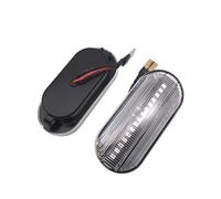 Turn Signal Light Compatible With Seat For Toledo For Leon 1M 2000 2001 2002 2003 2004 2005 2006 Side Marker Lights Flowing Turn Signal Light 2PCS(Crystal white)