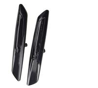 Turn Signal Light For BMW 5 Series F10 F11 F07 Glossy Black Dynamic LED Side Marker Front For Fender Turn Signal Repeater Dynamic Turn Signal Light(Glossy Black Lens-1)