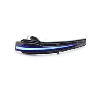 Turn Signal Light For C E S V EQ Level X253 For GLC W205 W213 W222 LED Running Water Turn Signal In The Rearview Mirror Rearview Mirror Light Blinker(Blue yelow)