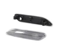 Turn Signal Light Front Fender Side Marker Blinker Light Housing Replacements For MINI For Cooper R60 R61 2011-2016 For Countryman For Paceman No Bulb/Socket Mirror Indicator(Clear Lens)